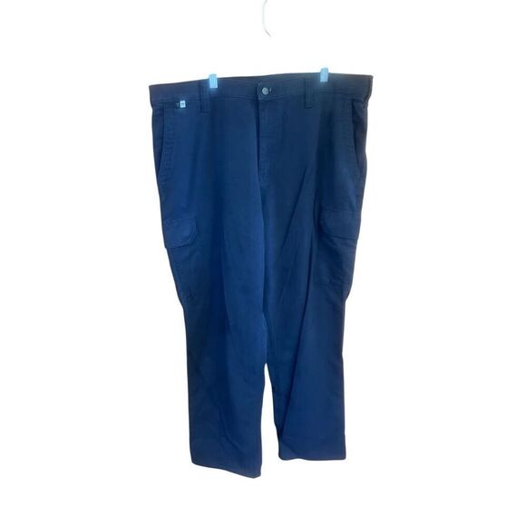 Carhartt Flame Resistant Cargo Pants Sz 38/30 Deep Navy - Picture 1 of 8